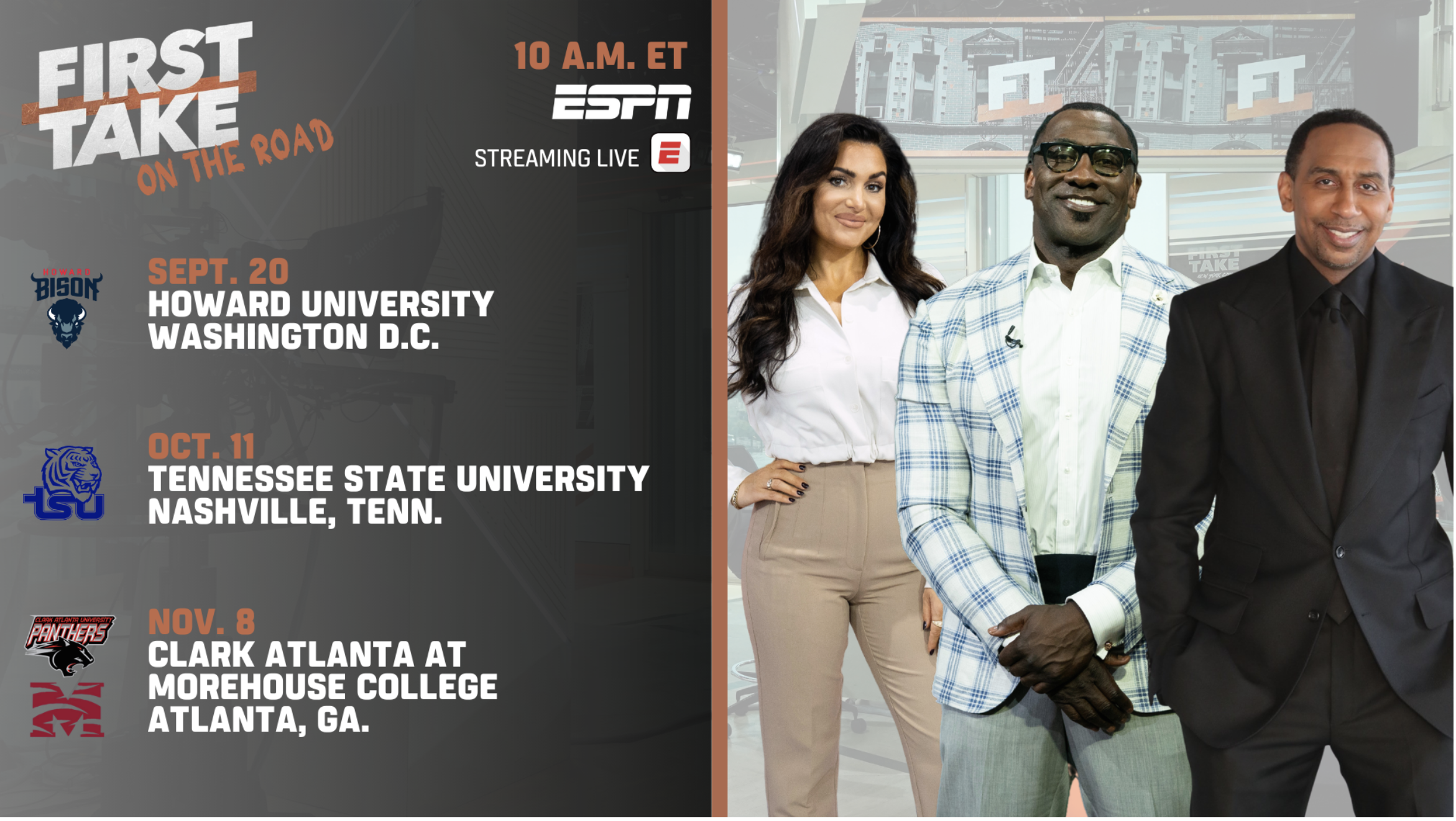 ESPN’s First Take, Takes on HBCUs this Fall Semester